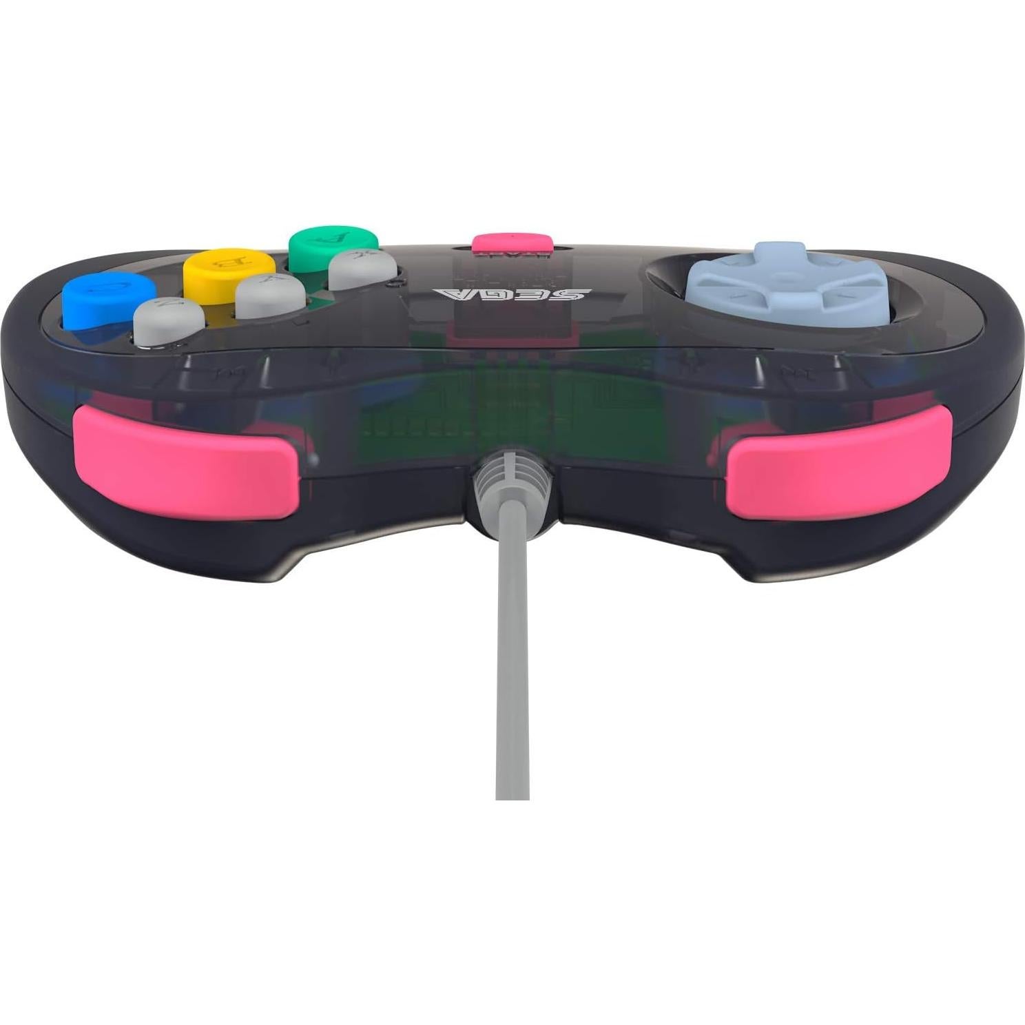 Controlador USB Retro-Bit Sega Saturn Modelo 2 - 3m Compatible PS3, PC, Switch