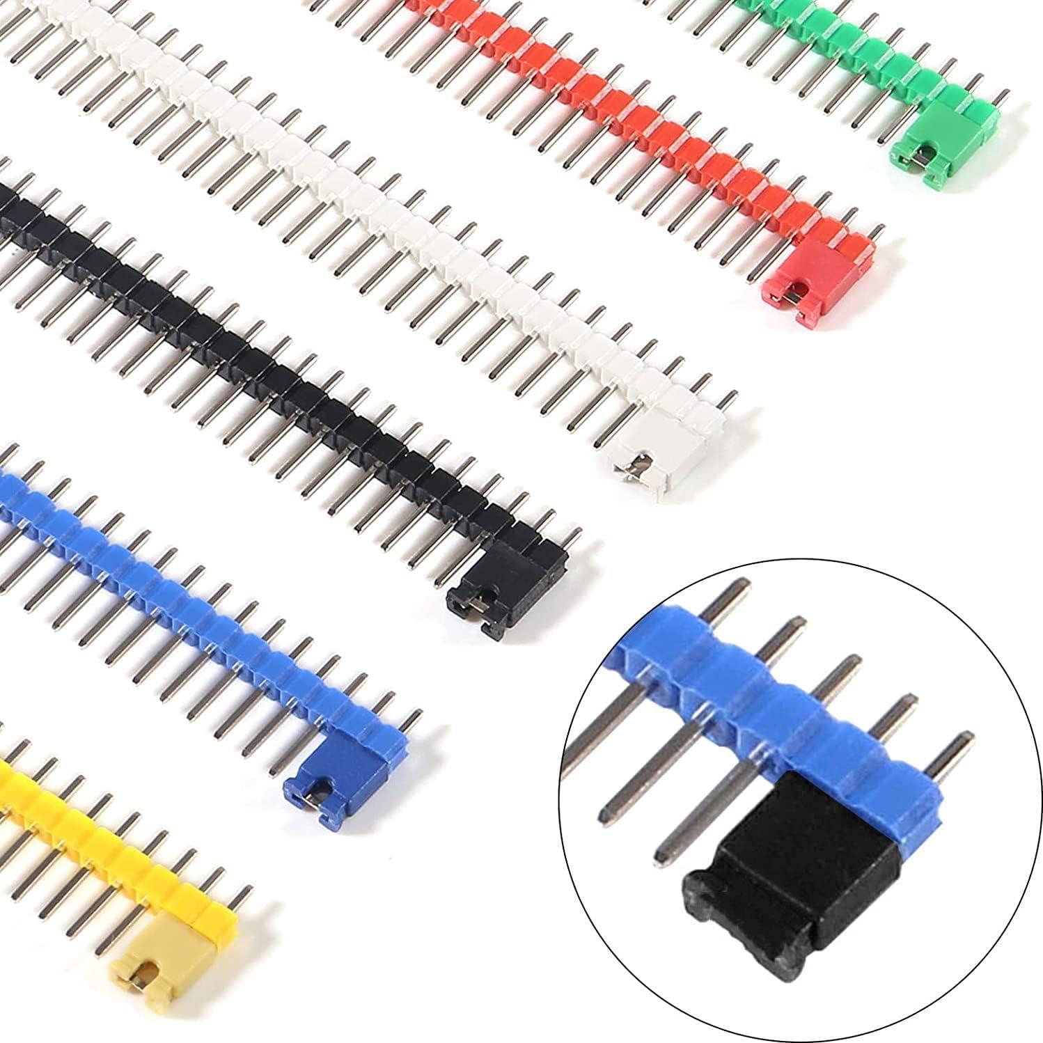 Capuchones de Puente 2.54mm MEETOOT 200PCS Negro