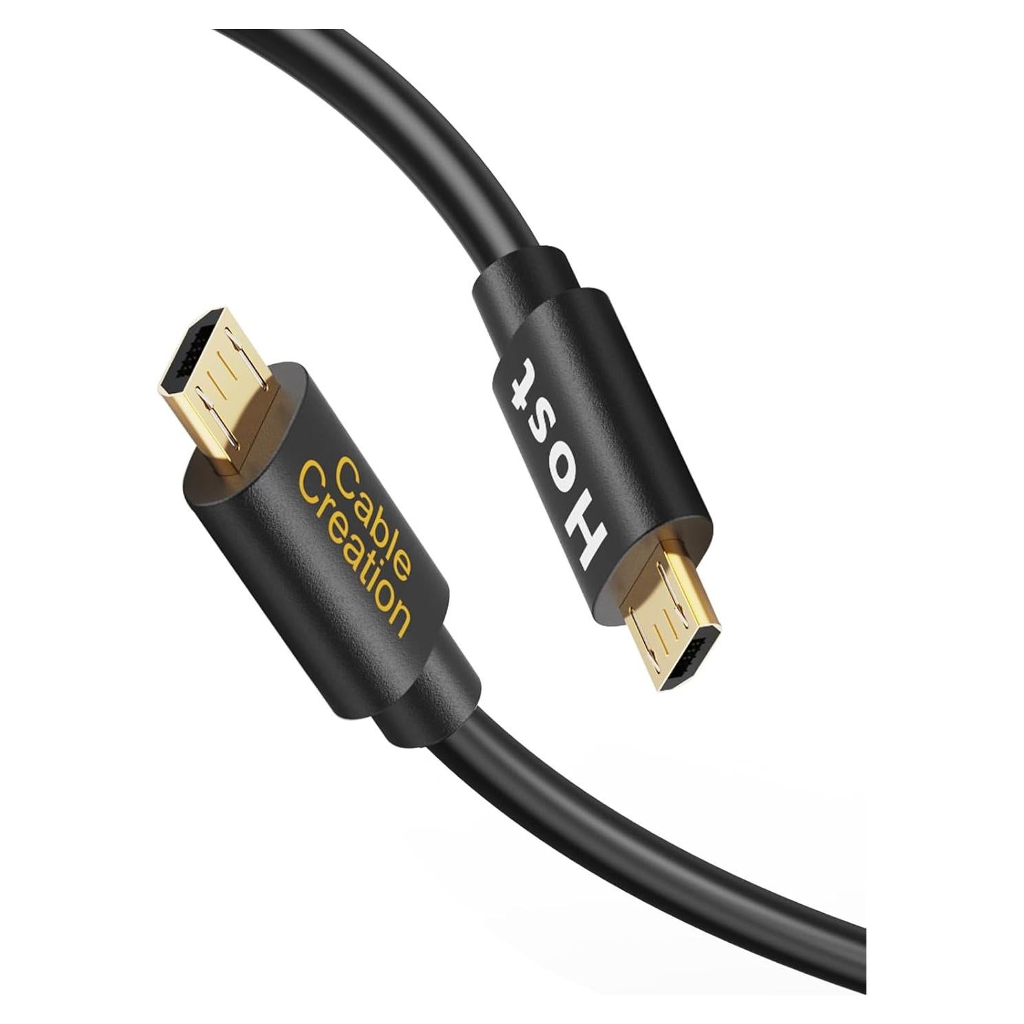 Cable Micro USB OTG 1.01m CableCreation para DJI Mavic