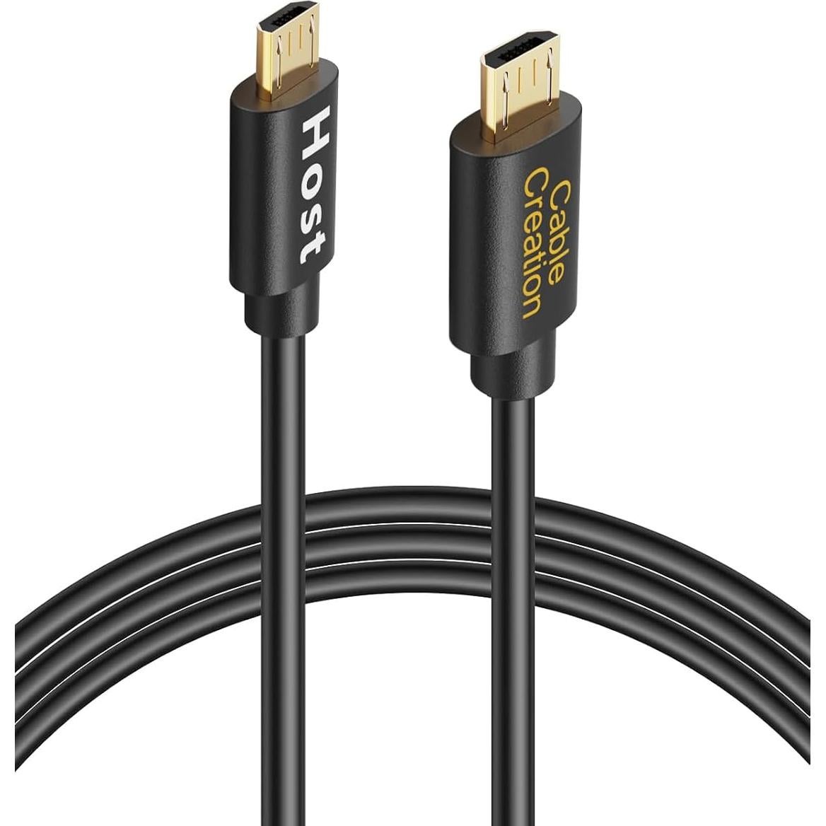 Cable Micro USB OTG 1.01m CableCreation para DJI Mavic