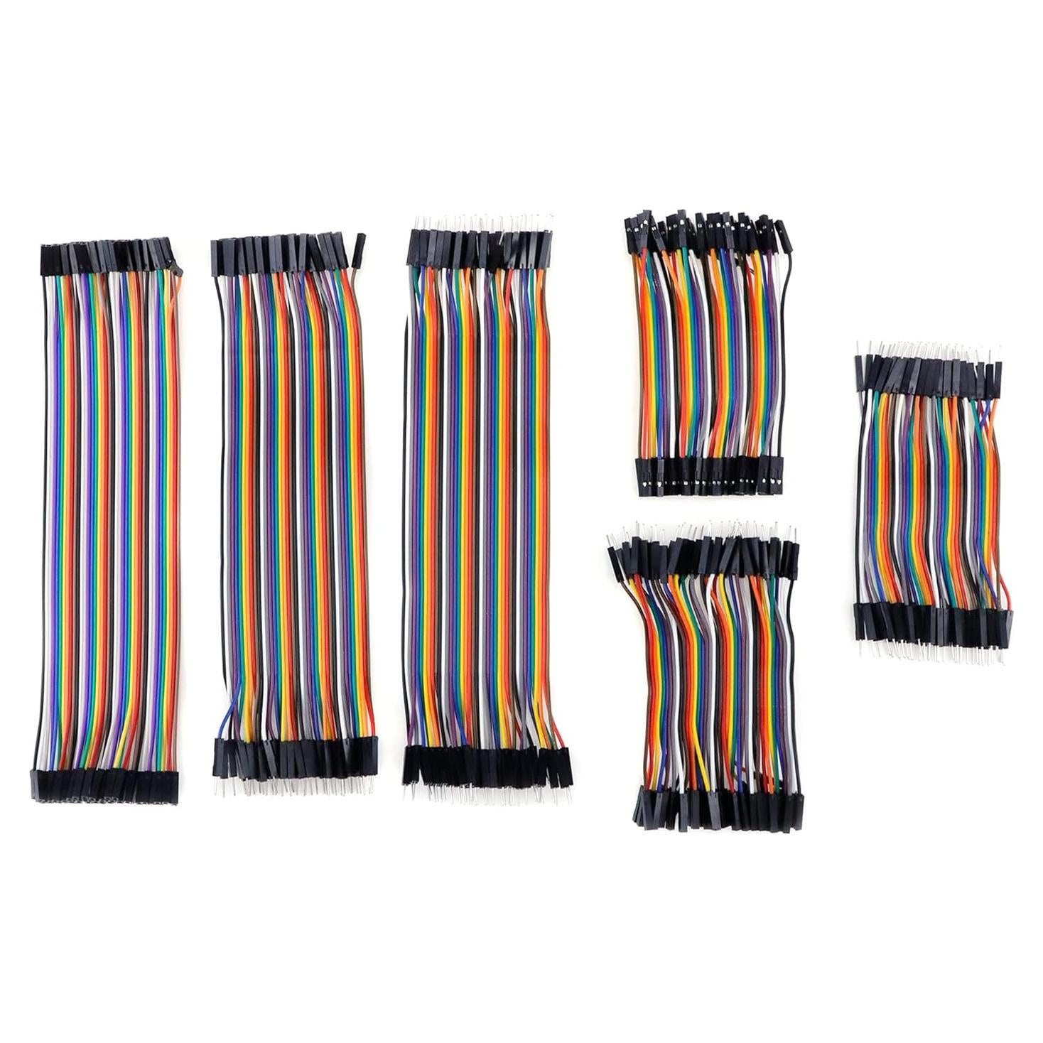 Kit de Cables de Salto 240pcs Antrader 10cm y 20cm para Raspberry