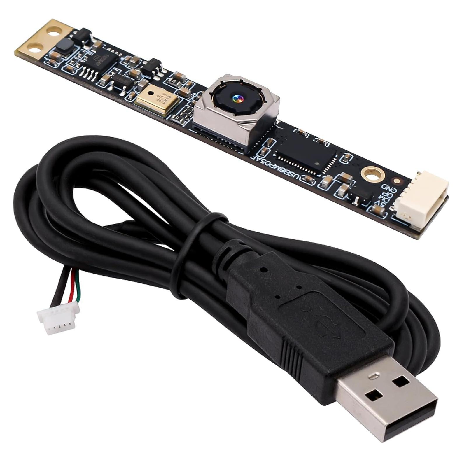Cámara USB ELP 8MP con Micrófono y Enfoque Automático