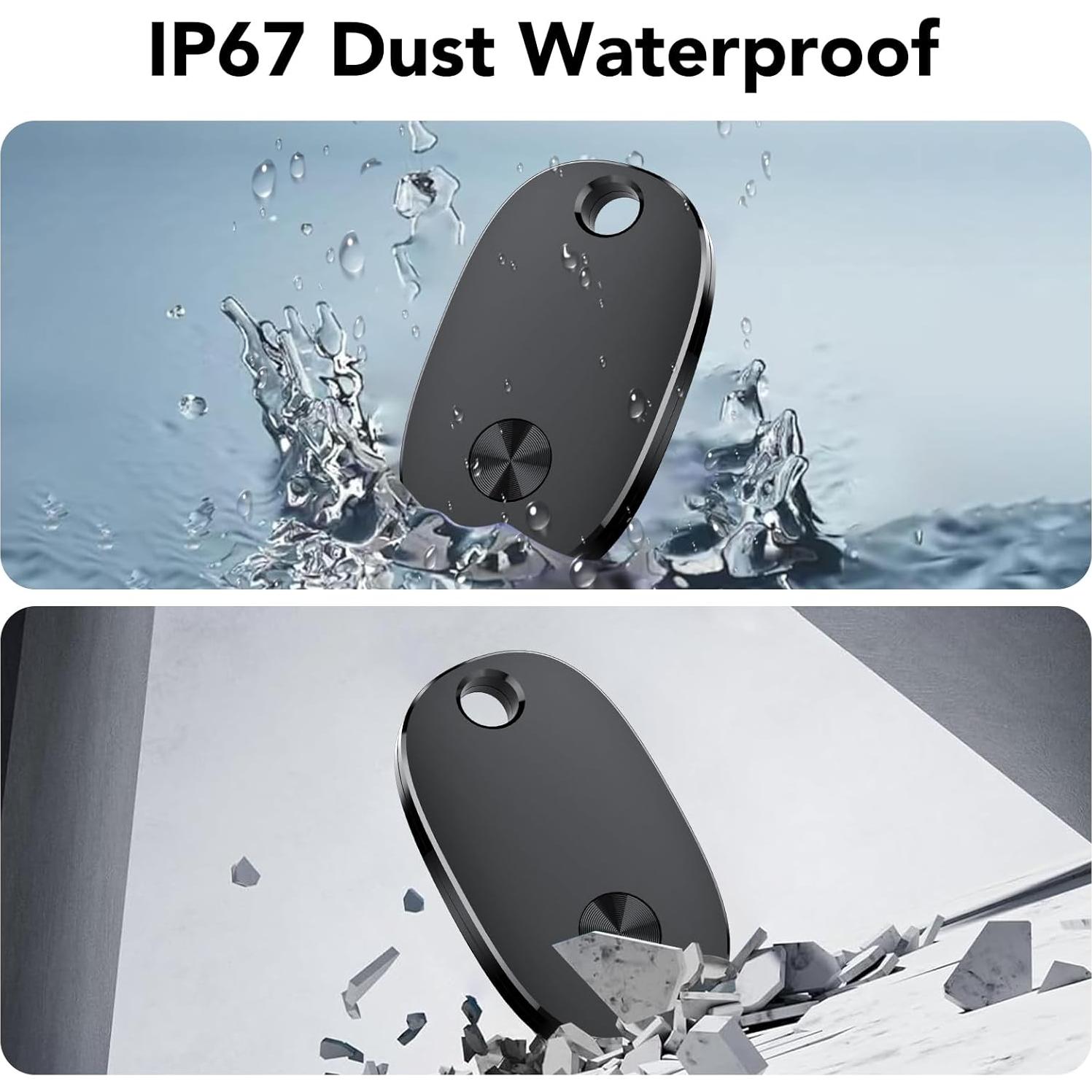 Etiquetas de Rastreo Bluetooth Aowoka F6-DH6, 4 Pack IP67