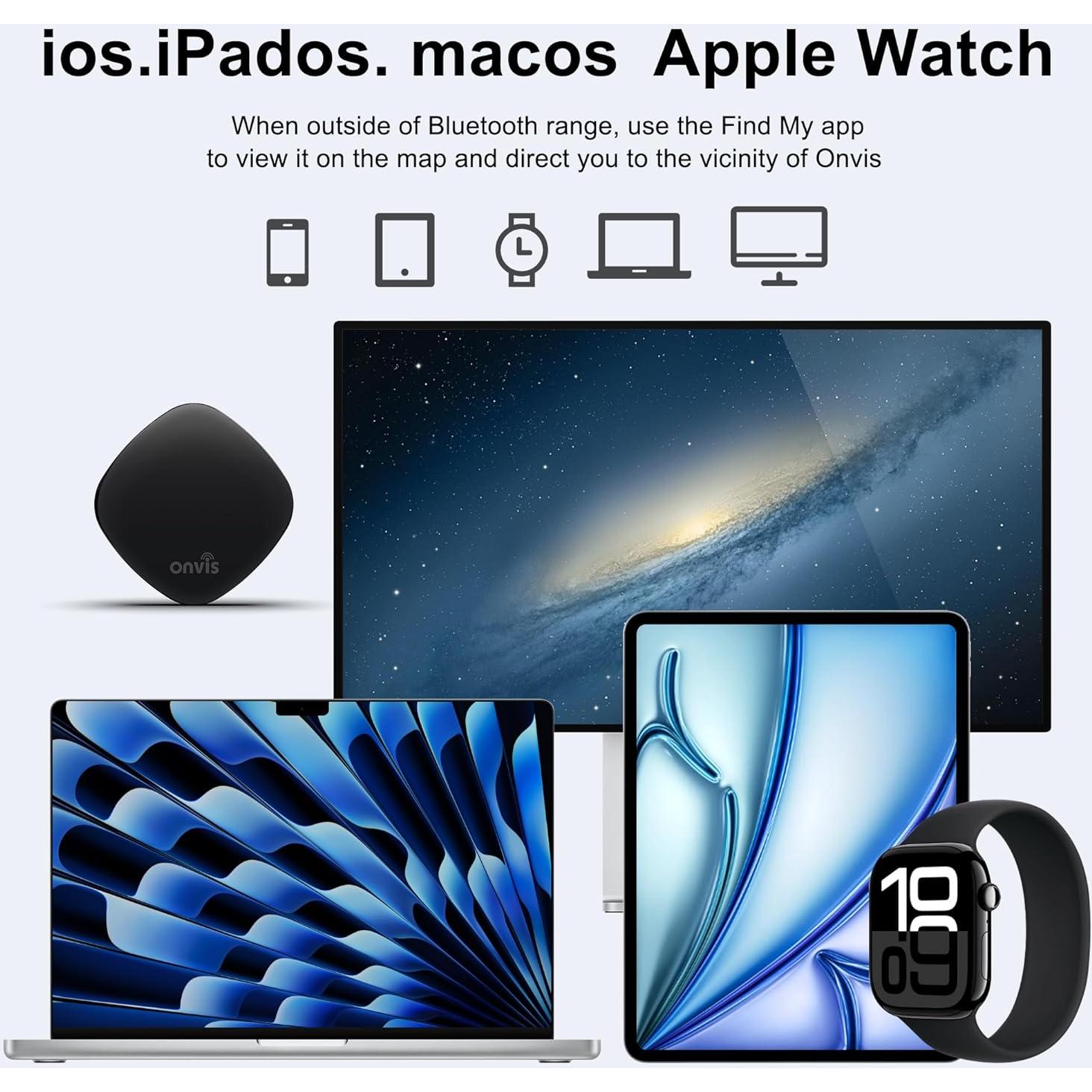 Localizador Bluetooth Onvis Pixietag - Paquete de 2, iOS