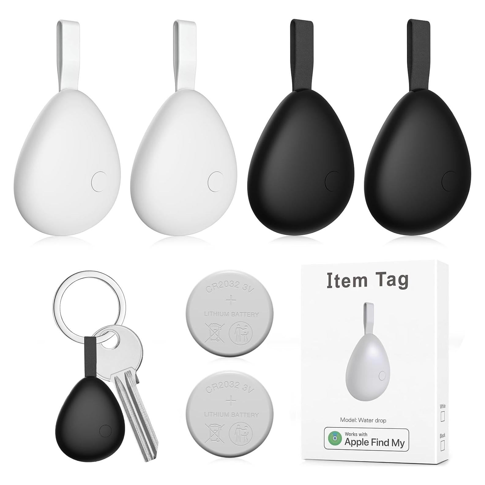 Rastreador Bluetooth Pepisk Air Tracker 4 Etiquetas MFi iOS