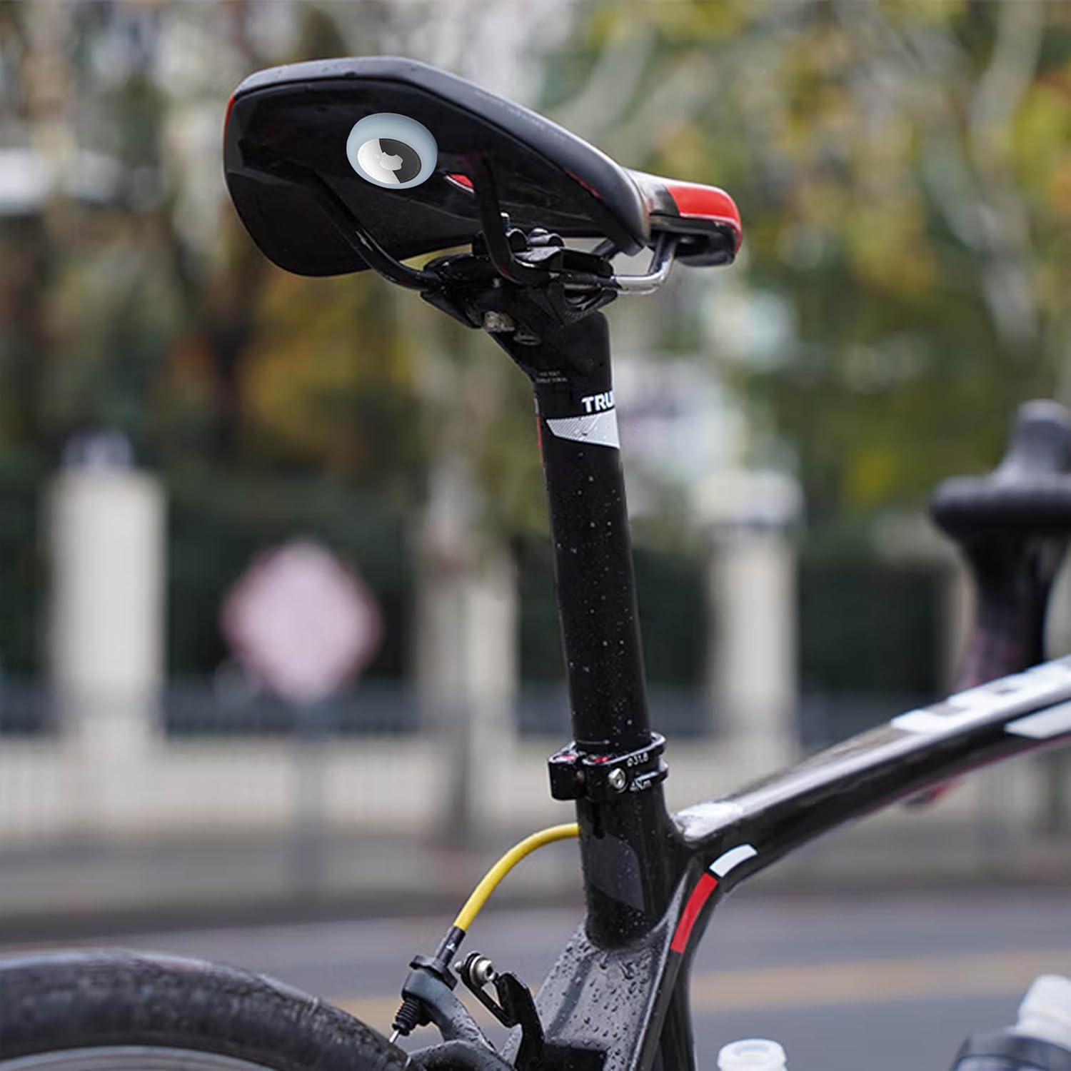 Funda de Silicona Adhesiva Echinff para Apple AirTag - 4 Unidades