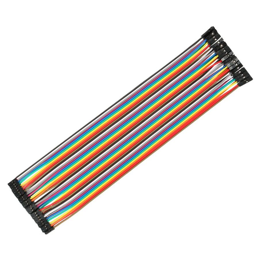 Cable de Cinta Hembra a Hembra uxcell 2P a 1P 20.5cm