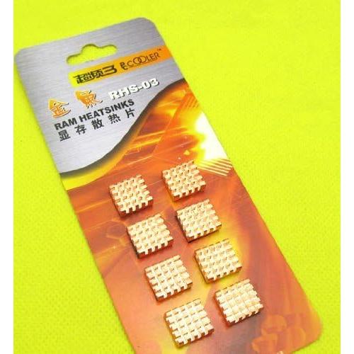 Enfriadores de RAM y VGA de Cobre Lost Ocean - 8 Pcs