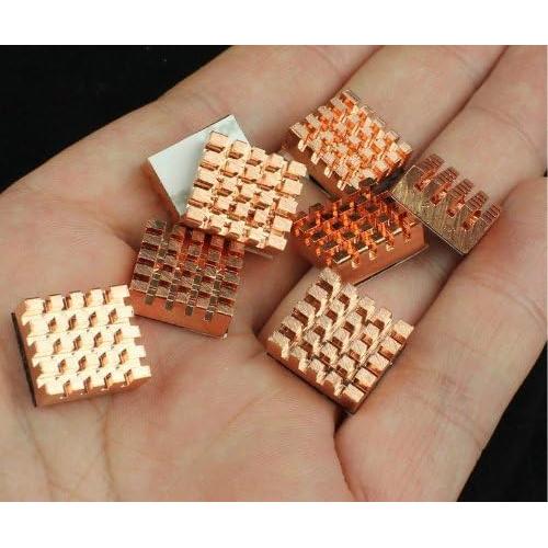 Enfriadores de RAM y VGA de Cobre Lost Ocean - 8 Pcs