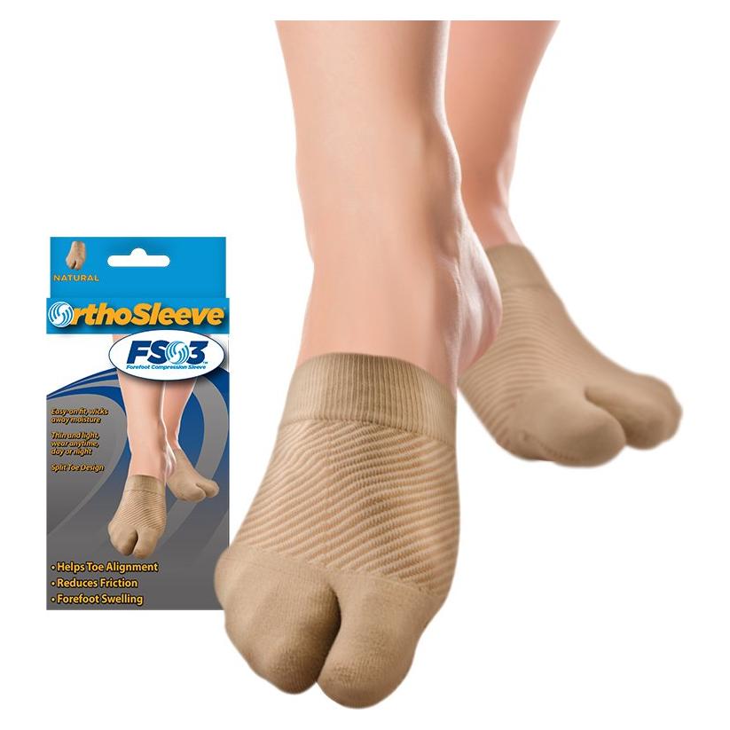 Mangas de Compresión para Antepié OrthoSleeve FS3 - Alivio Juanetes