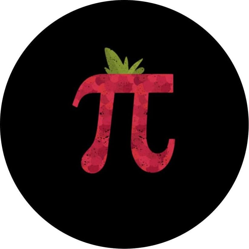 PopSockets PopGrip Estándar Negro Día de Pi Regalo Matemáticas