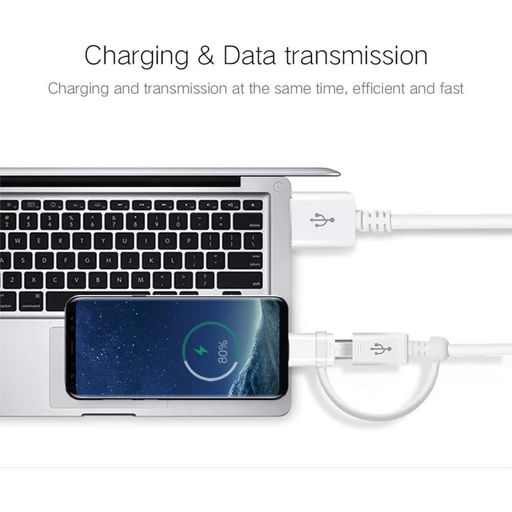Cable de Datos USB 5A para Raspberry Pi 4 Modelo B+ Carga Rápida