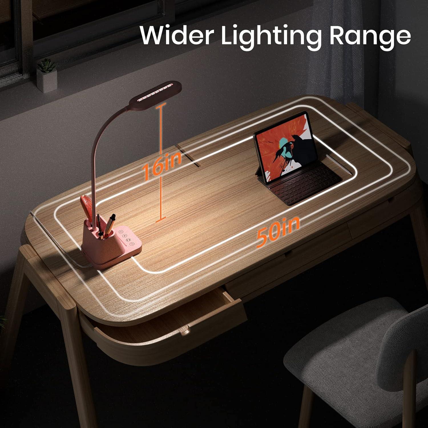 Lámpara de Escritorio Rosa AXX TU01 LED 650LM USB 10W