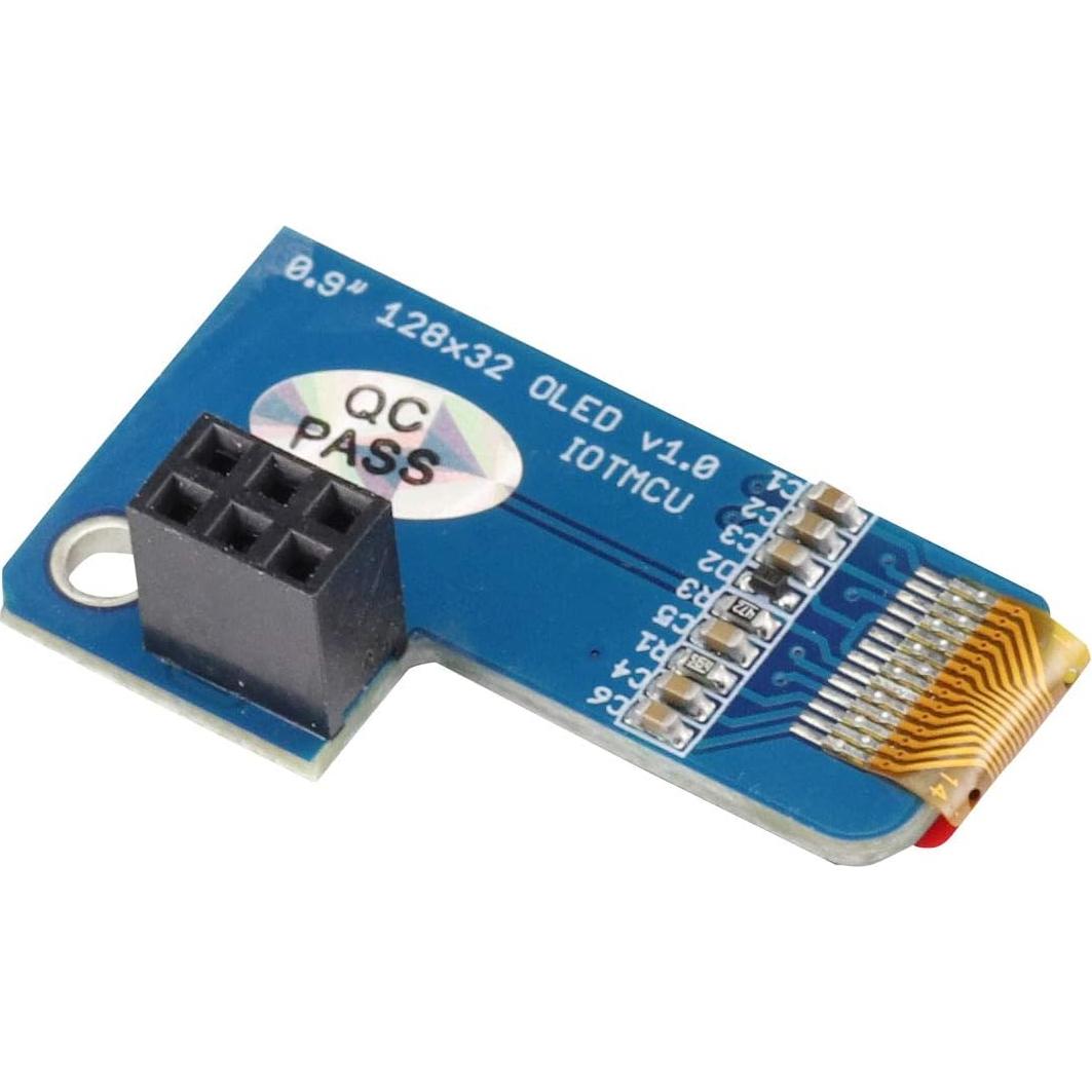 Pantalla OLED 0.91" I2C 128x32 Azul para Raspberry Pi