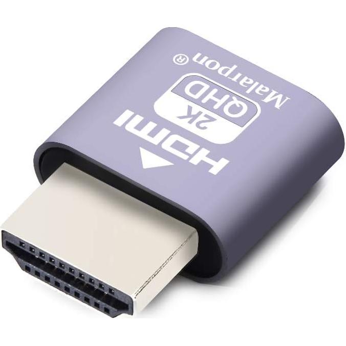 HDMI Dummy Plug Malarpon Emulador de Pantalla 1920x1080