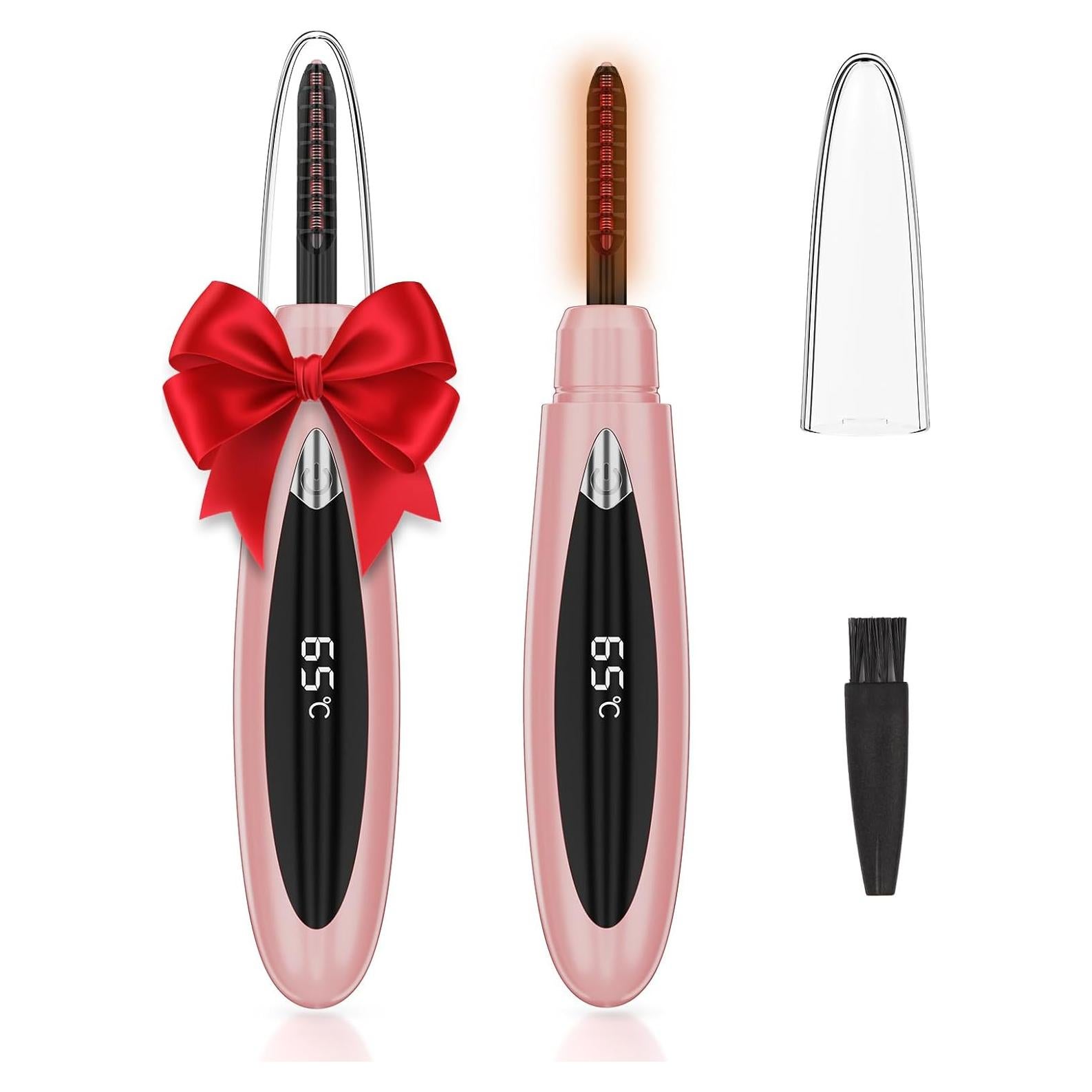 Rizador de Pestañas Calentado Pkywars Rosa 3 Temperaturas