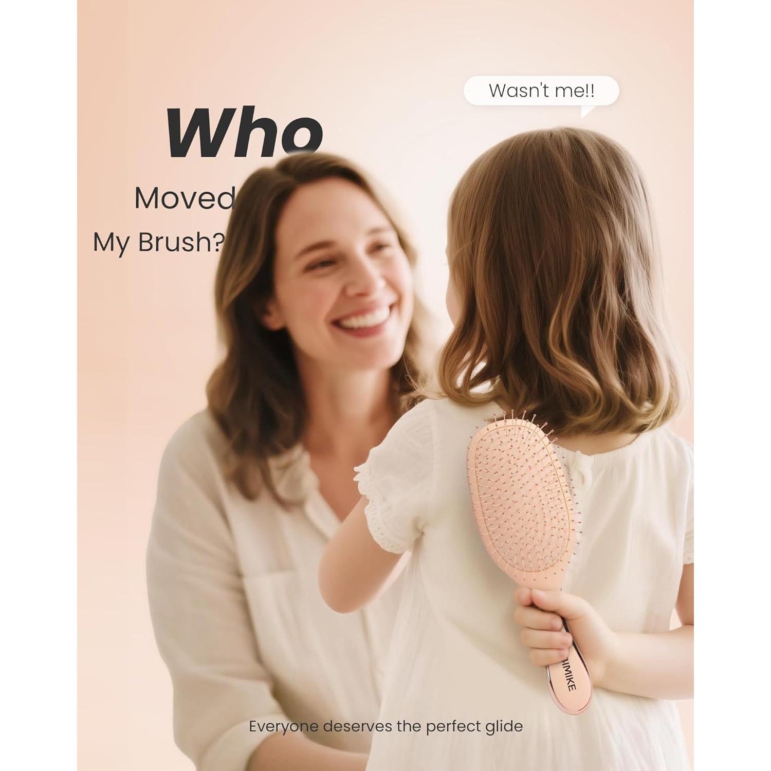 Cepillo Desenredante AIMIKE LuxeSilk - Suave y Efectivo 22.9cm