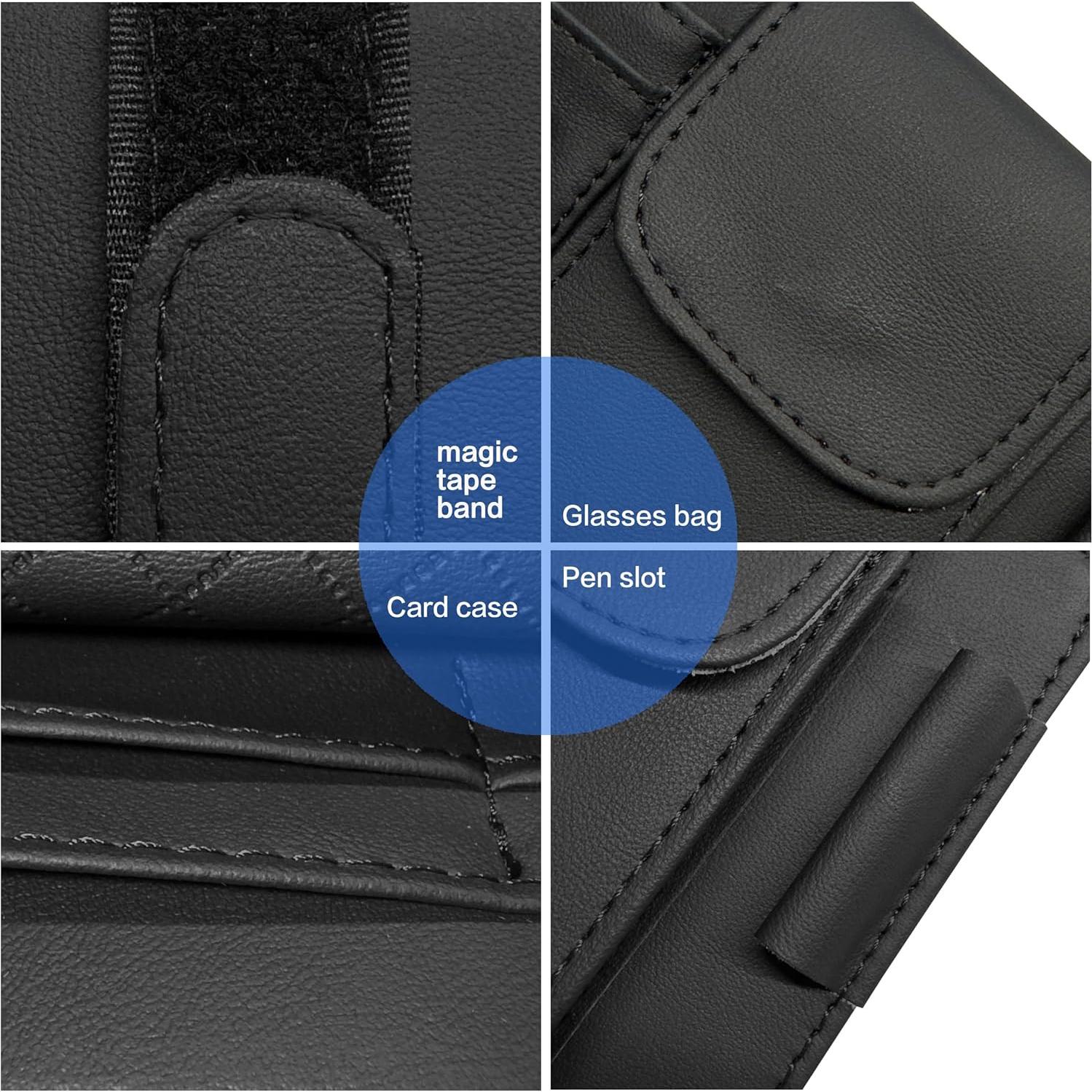 Organizador Multifuncional para Visera Solar BLCEZAN Negro