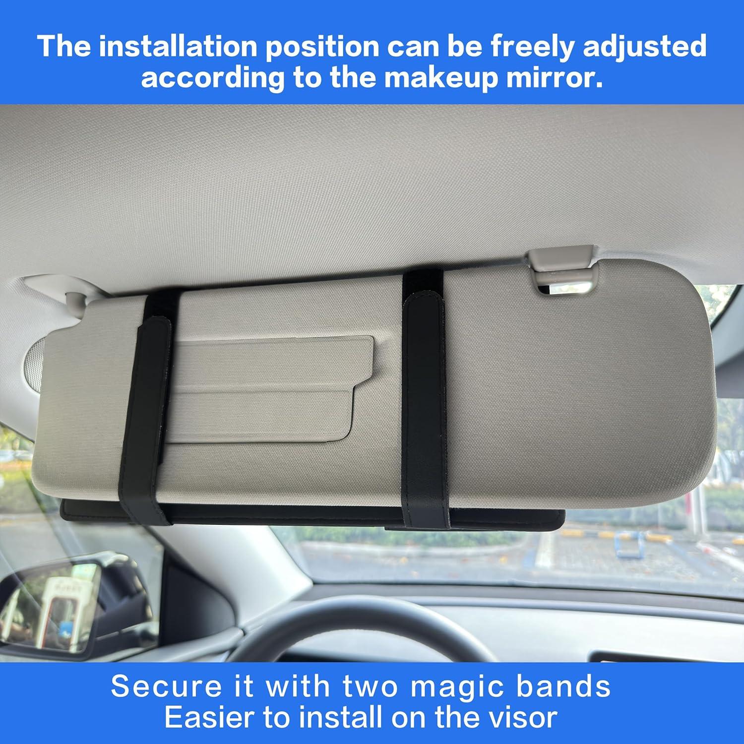 Organizador Multifuncional para Visera Solar BLCEZAN Negro