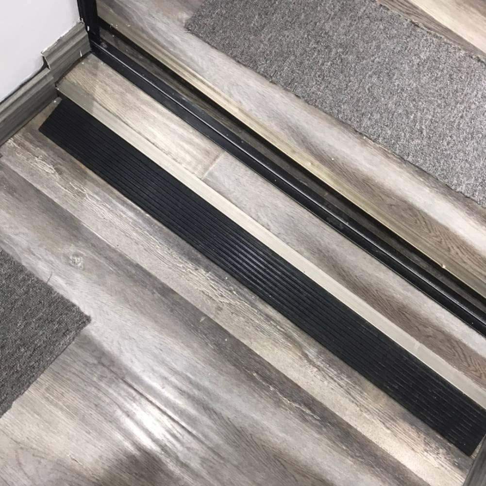 Rampa de Umbral de Goma Bilaida 0.8" Altura 1500 kg Antideslizante