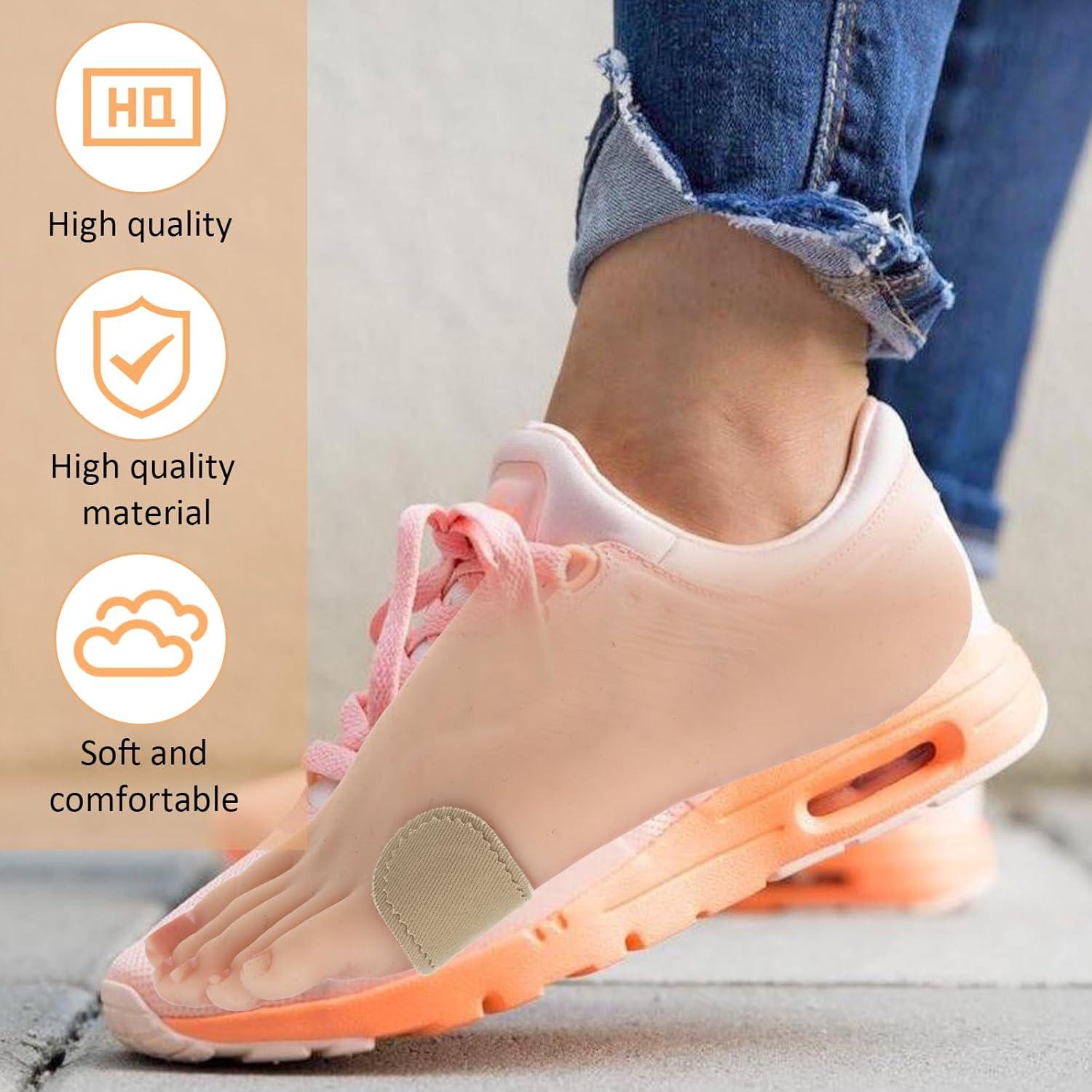 30 Almohadillas Protectores para Juanetes WY LIGHTING Albaricoque