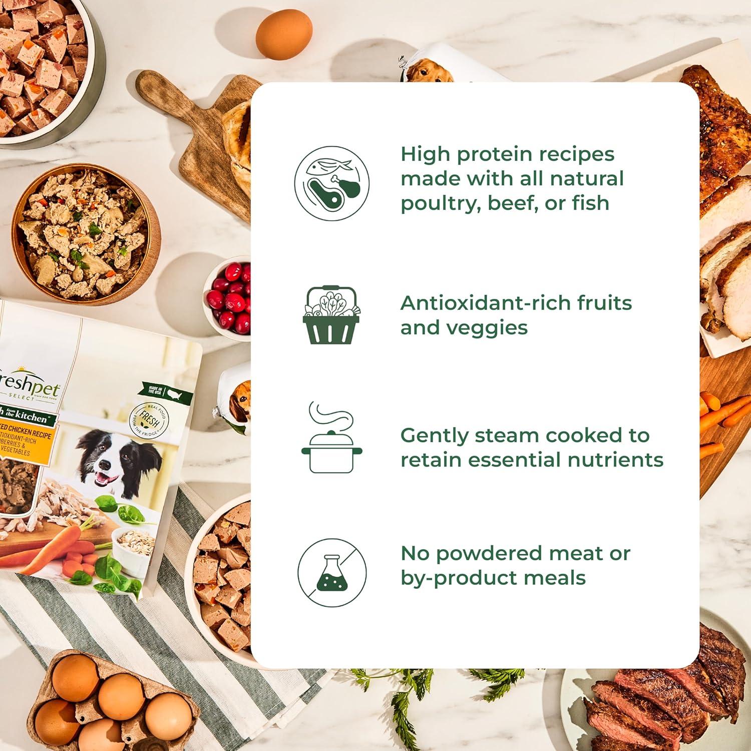 Comida para Perros Freshpet Pollo con Verduras 0.79 Kg