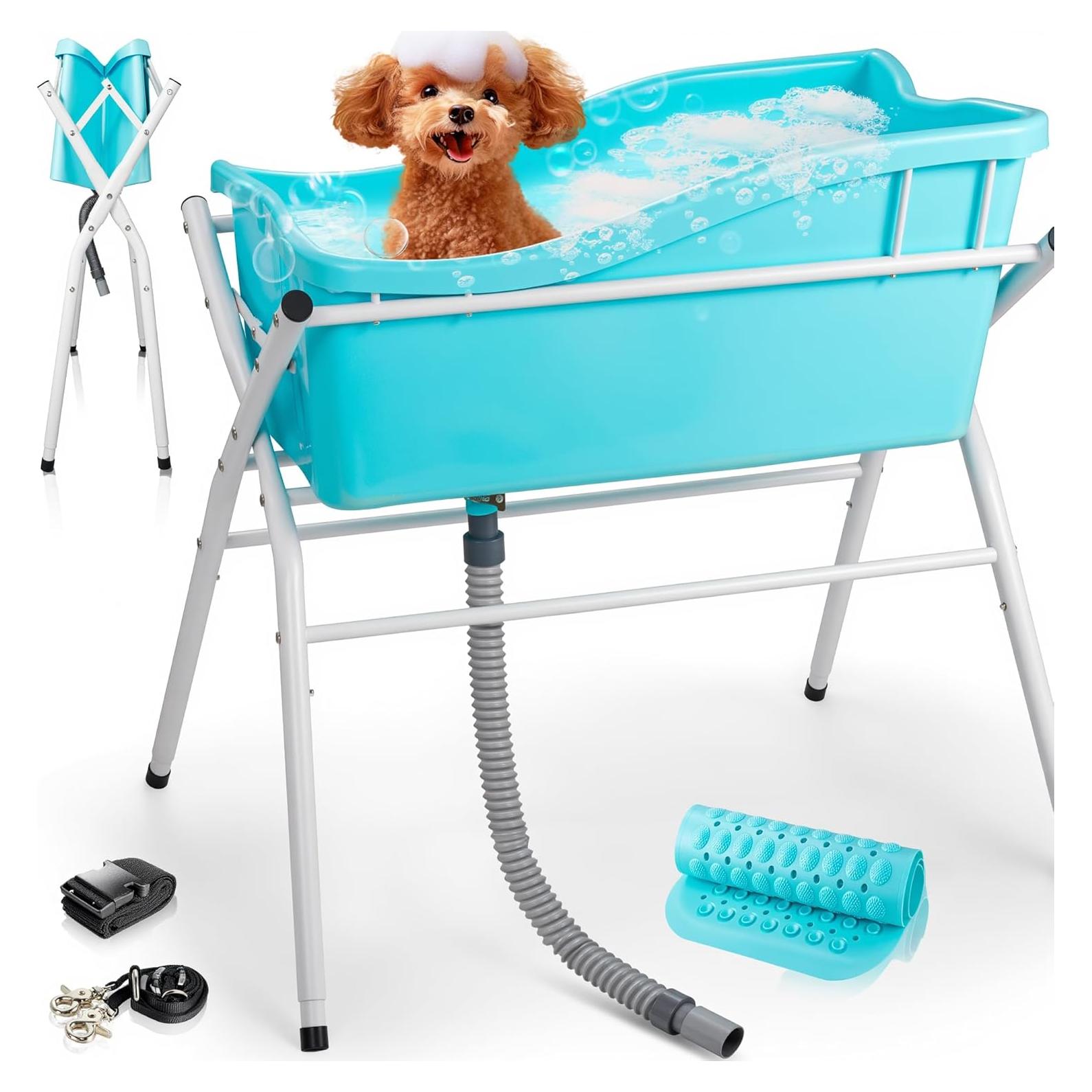 Bañera Elevada Plegable para Perros ACCUCRAFT 3 Niveles