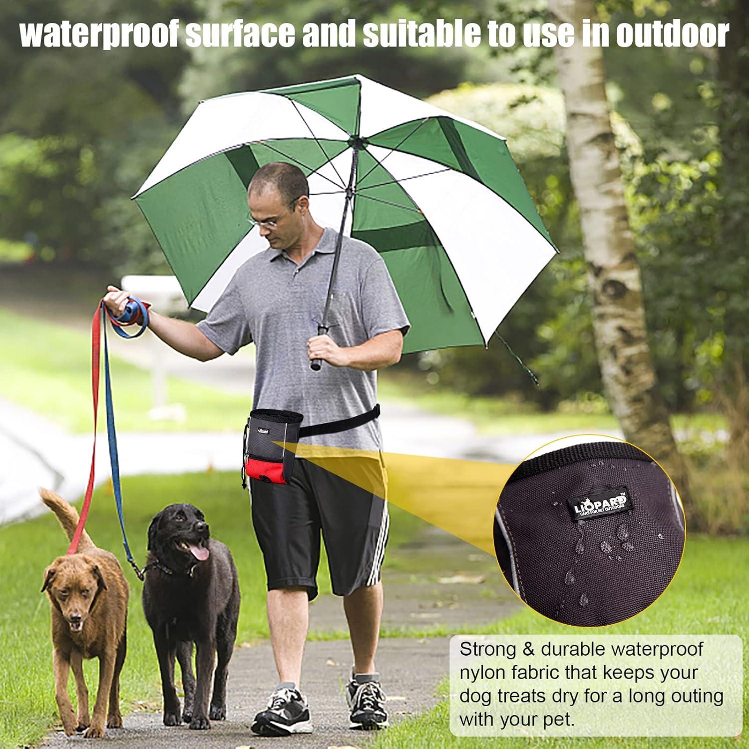 Bolsa de Entrenamiento para Golosinas LIOPARD Rojo 2 Tazas