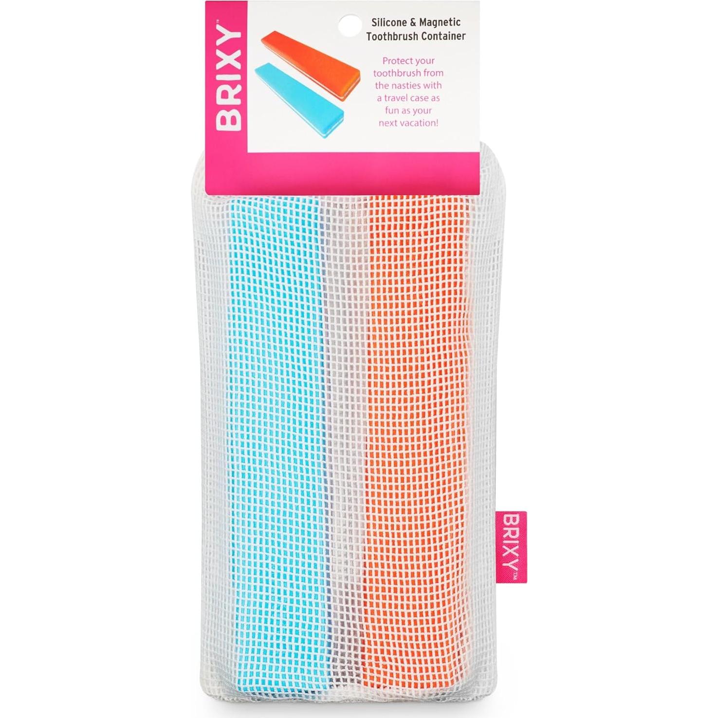 Estuches de Cepillo de Dientes BRIXY 2 Paquetes Silicona