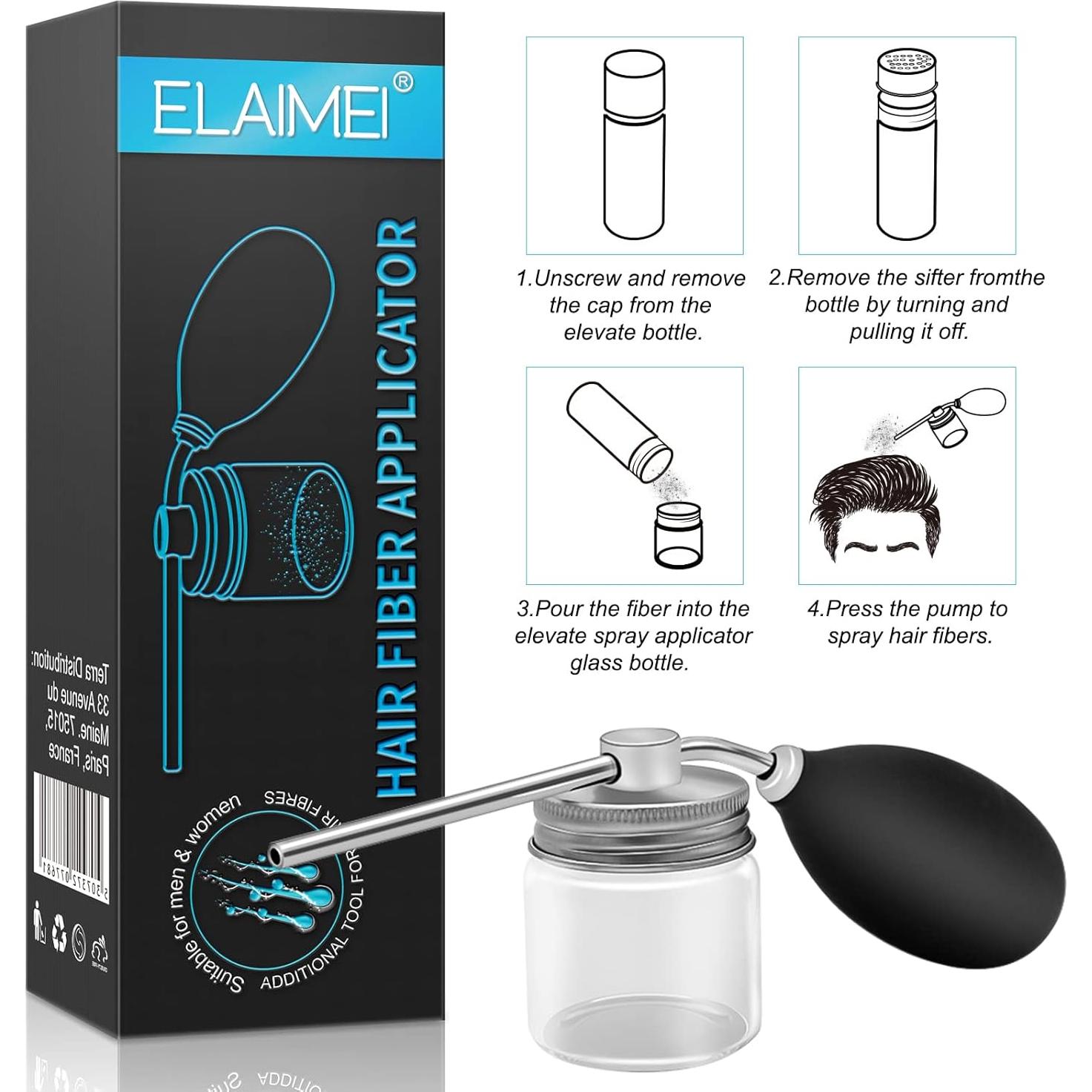 Aplicador de Spray para Fibras Capilares ALIVER - 2da Gen