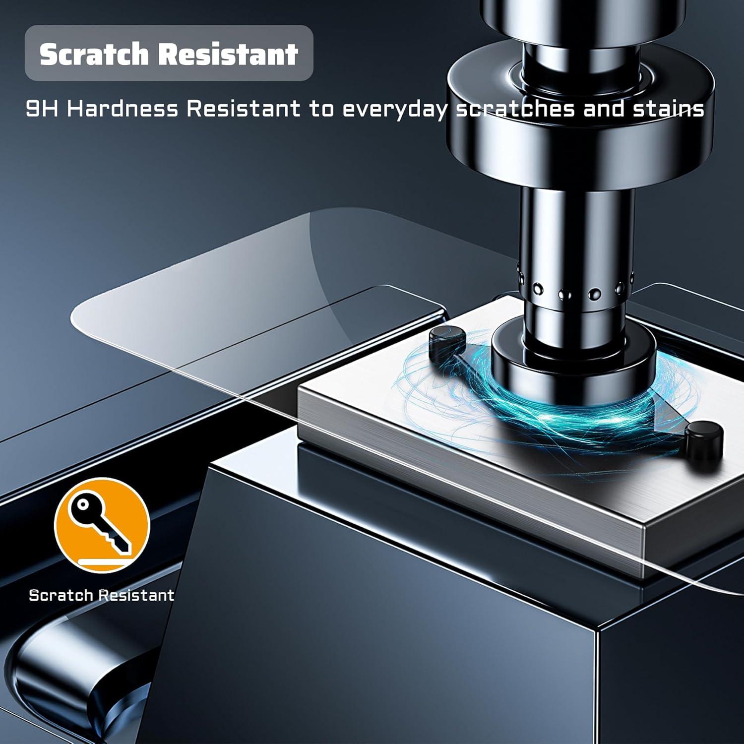 Protector de Pantalla Vidrio Templado Suttkue para Redmi Note 13 Pro 4G 9H