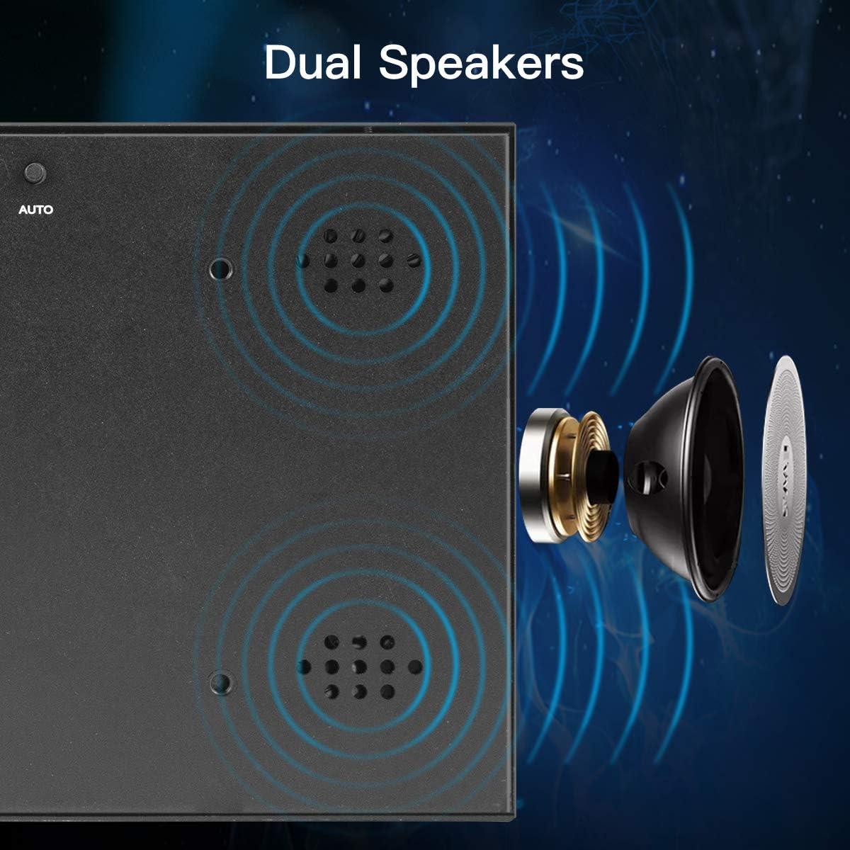 Monitor Portátil ELECROW 8" HD 1280x800 con Altavoces Integrados