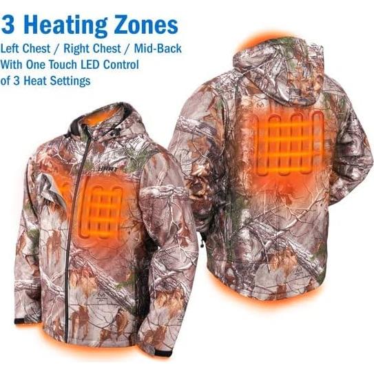 Chaqueta calefaccionada Hart 2X Camuflaje - 8h Batería