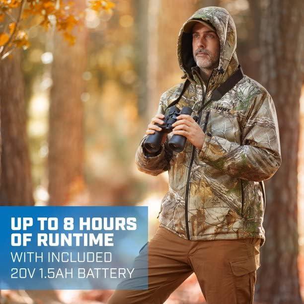 Chaqueta calefaccionada Hart 2X Camuflaje - 8h Batería