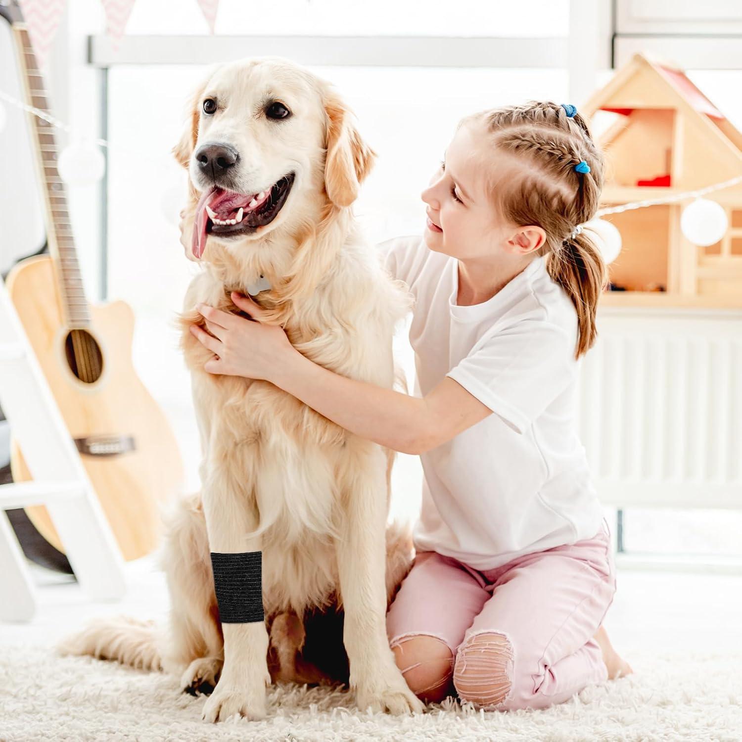 12 Rollos Venda Cohesiva Negra 5.08 cm x 4.57 m Kreyfer