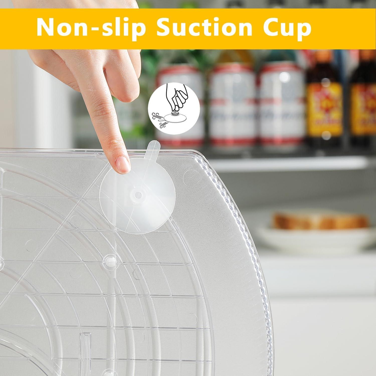 Organizador Giratorio Lazy Susan ROWNYEON 42cm para Refrigerador