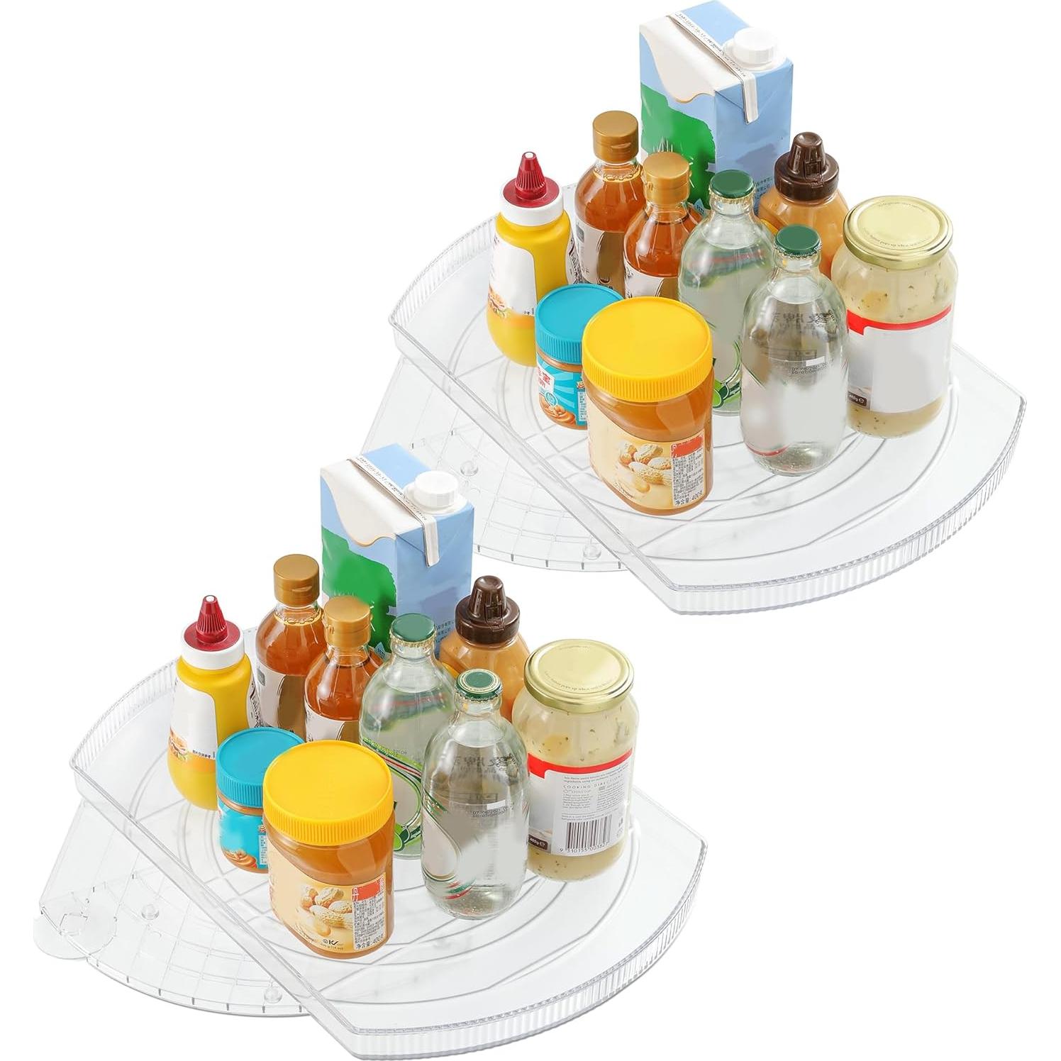 Organizador Giratorio Lazy Susan ROWNYEON 42cm para Refrigerador