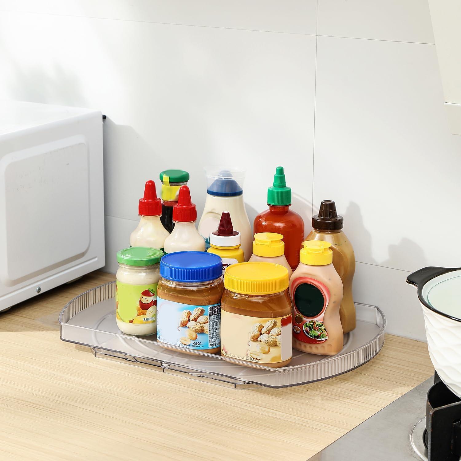 Organizador Giratorio Lazy Susan ROWNYEON 42cm para Refrigerador