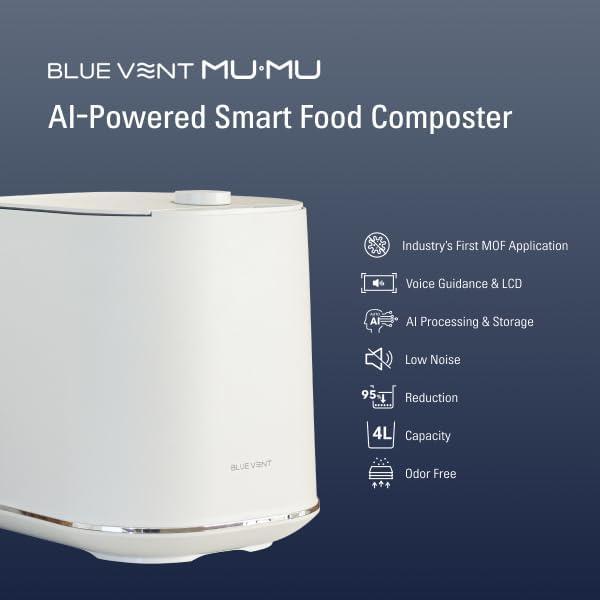Compostador Eléctrico Inteligente THINKWARE MUMU 4L Silencioso