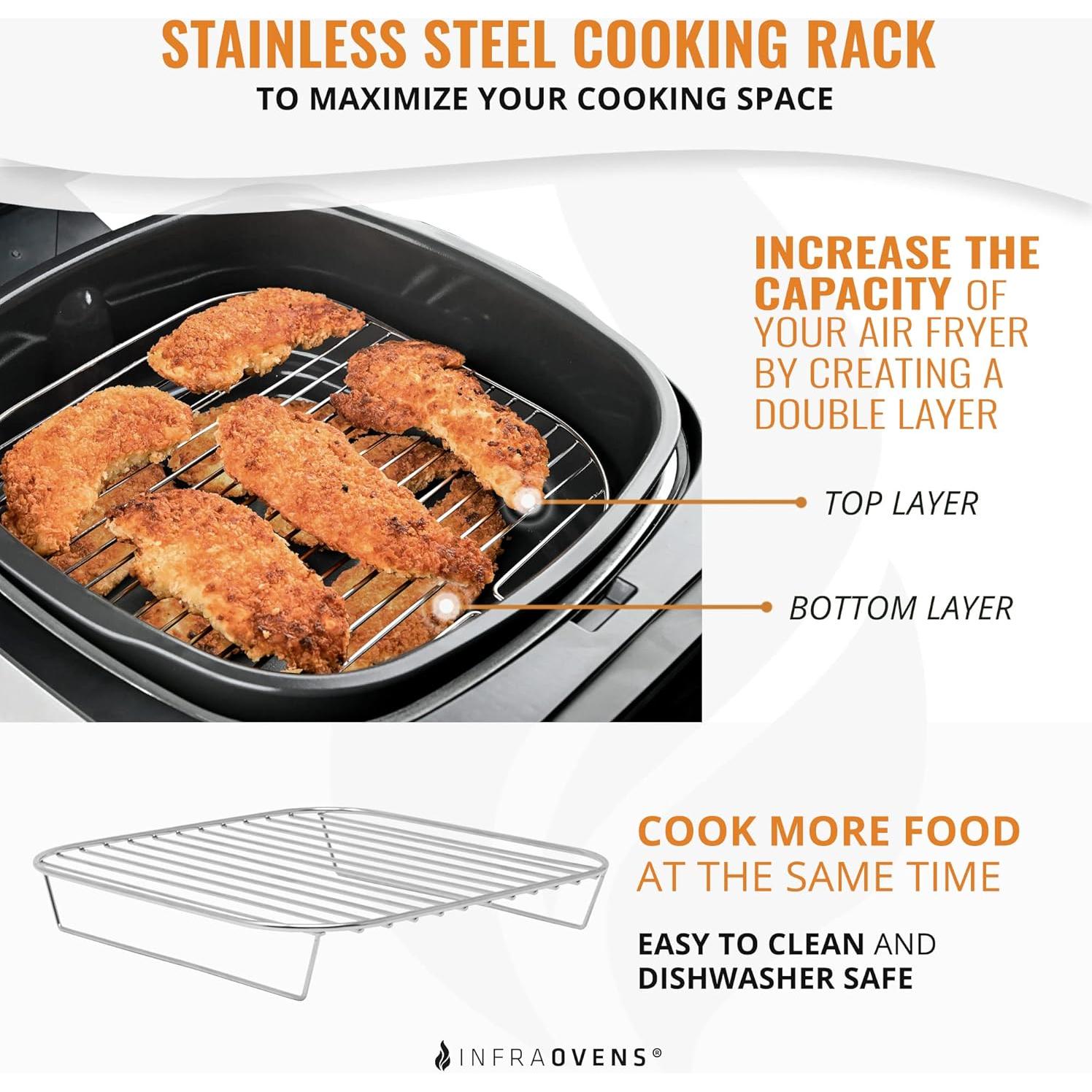 Set de Accesorios para Freidora de Aire INFRAOVENS 6.3"