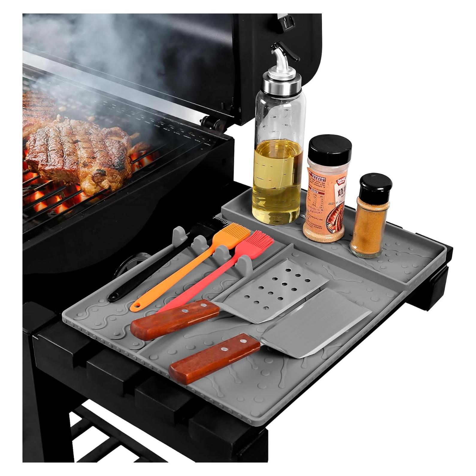 Alfombrilla de Silicona Anehues para Parrilla Blackstone 40.96x29.46cm