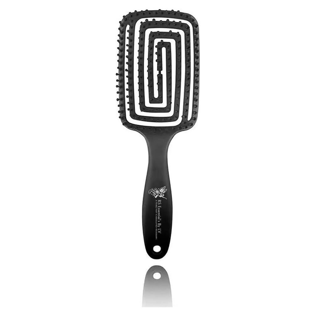 Cepillo Desenredante RS Essential's Negro 25x8cm para Cabello