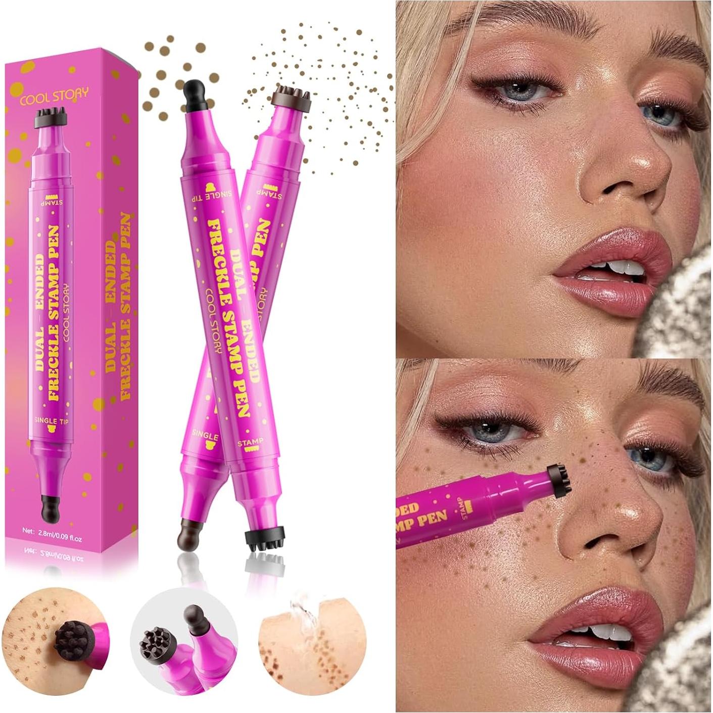 Bolígrafo de Sello de Pecas Beauty Glazed - Marrón Beige