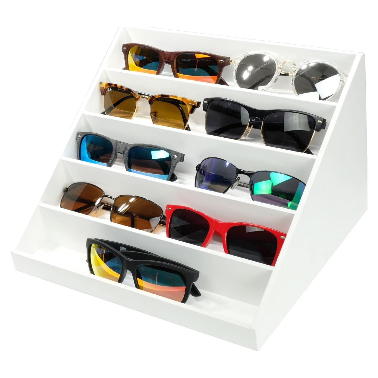 Organizador de Gafas de Sol Madera Excello Global 31.1x26x19.1cm