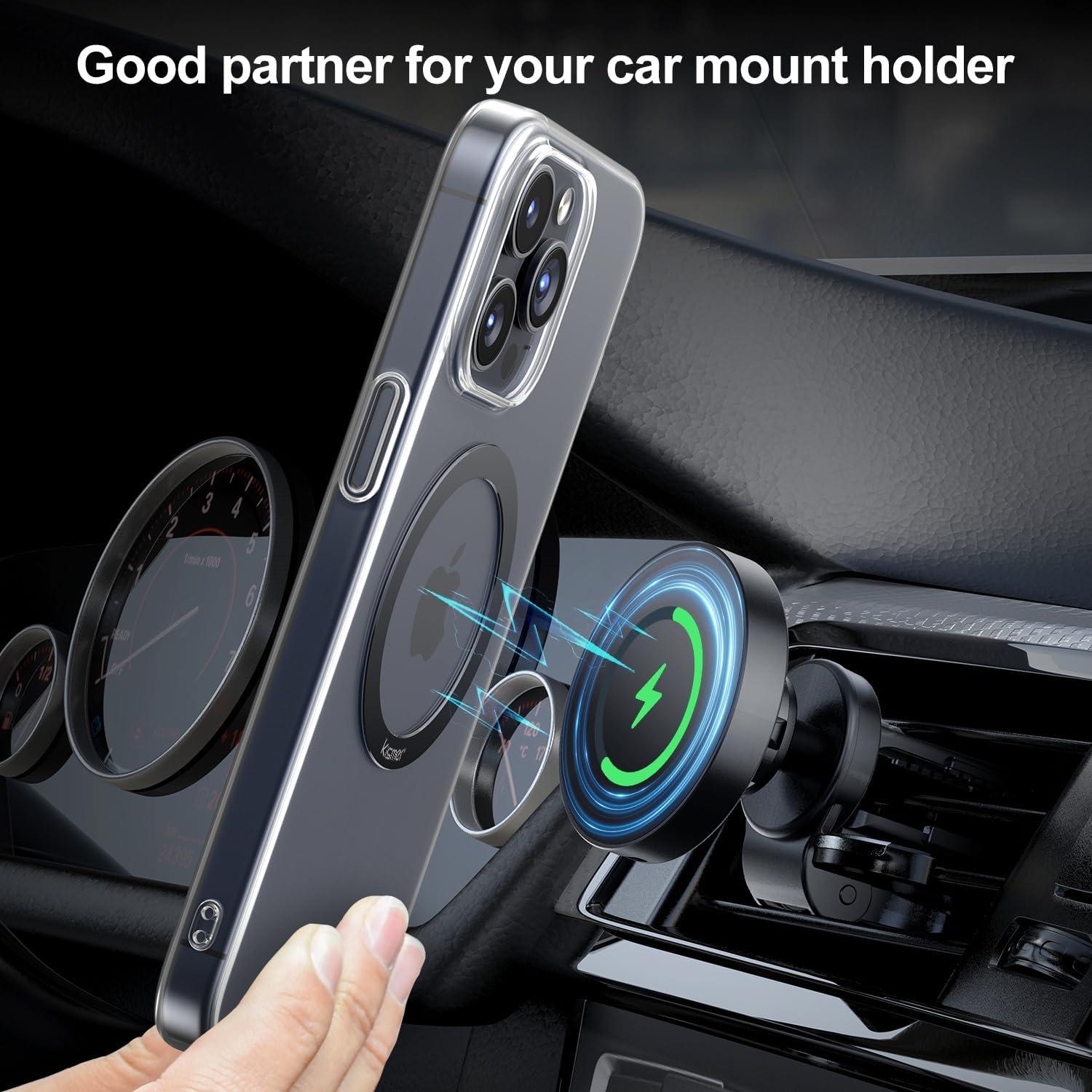 Pegatina Magnética Kismer para Carga Inalámbrica - 2 Piezas