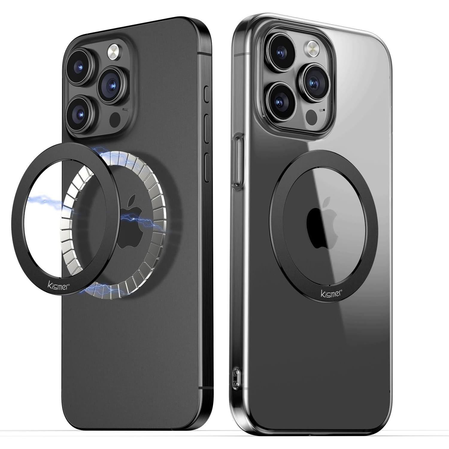 Pegatina Magnética Kismer para Carga Inalámbrica - 2 Piezas