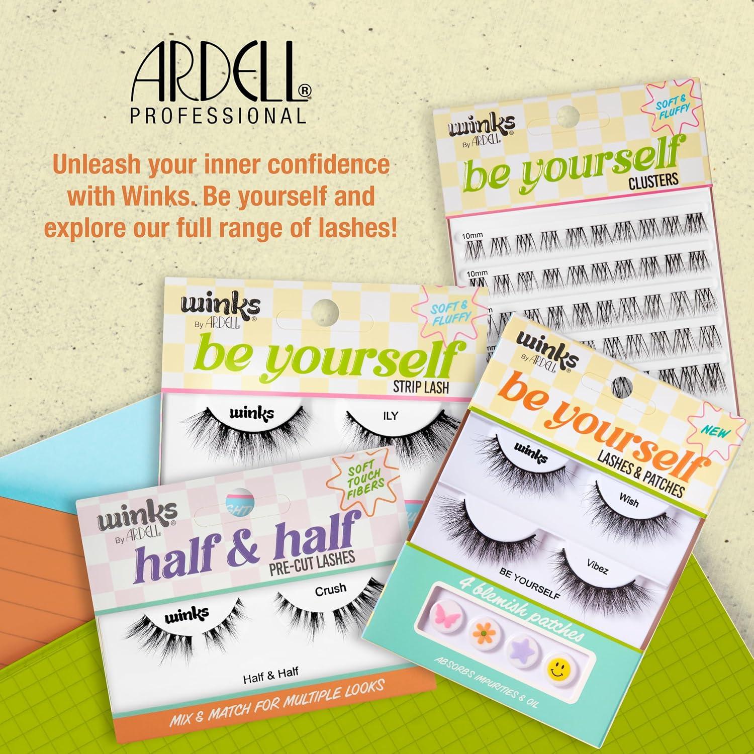 Pestañas Postizas Ardell Winks ILY - Naturales y Ligeras, 1 Par