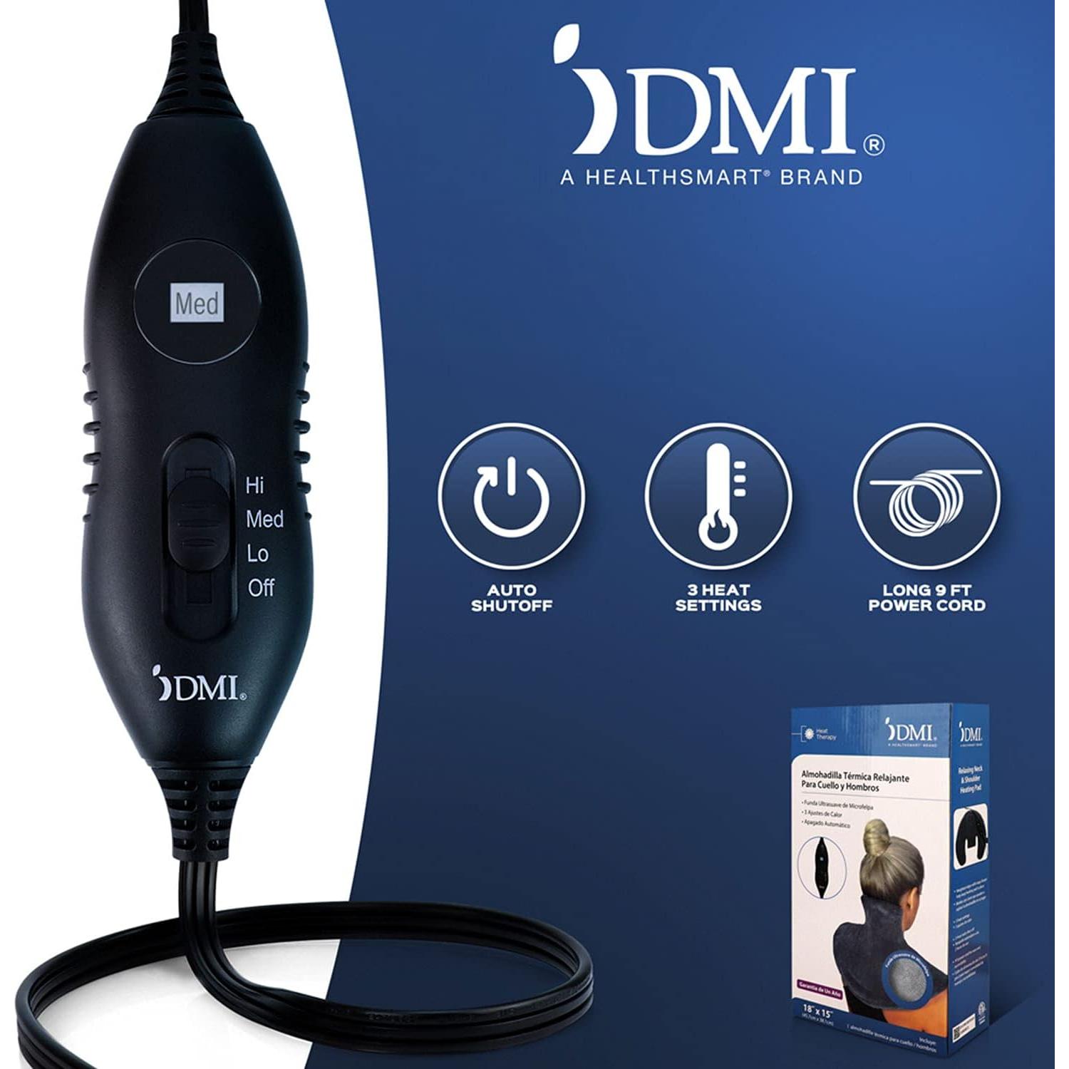 Almohadilla Térmica DMI para Cuello y Espalda 45.7x38.1cm