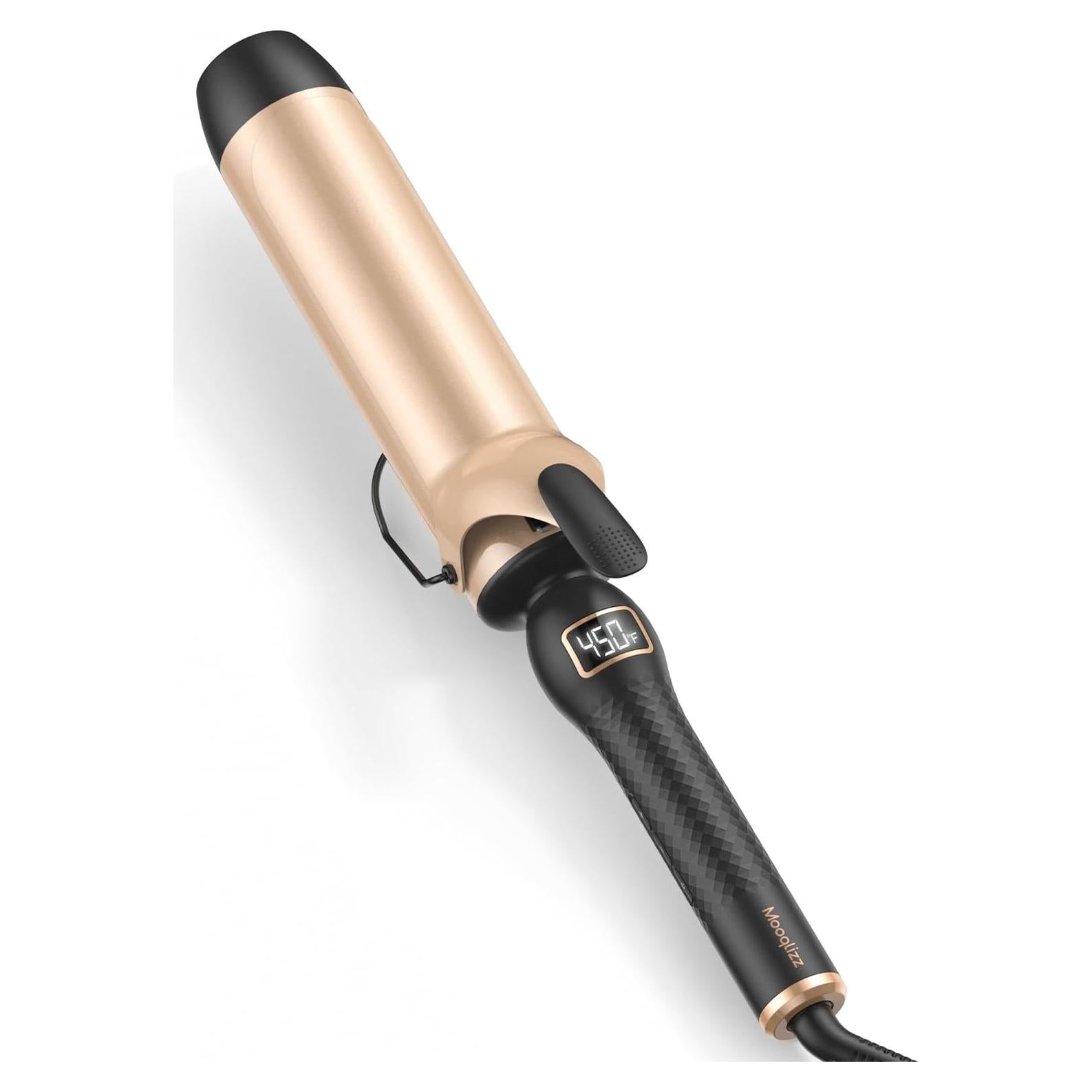 Plancha de Rizar Mooqlizz 2 Pulgadas Cerámica 110-232°C Negro