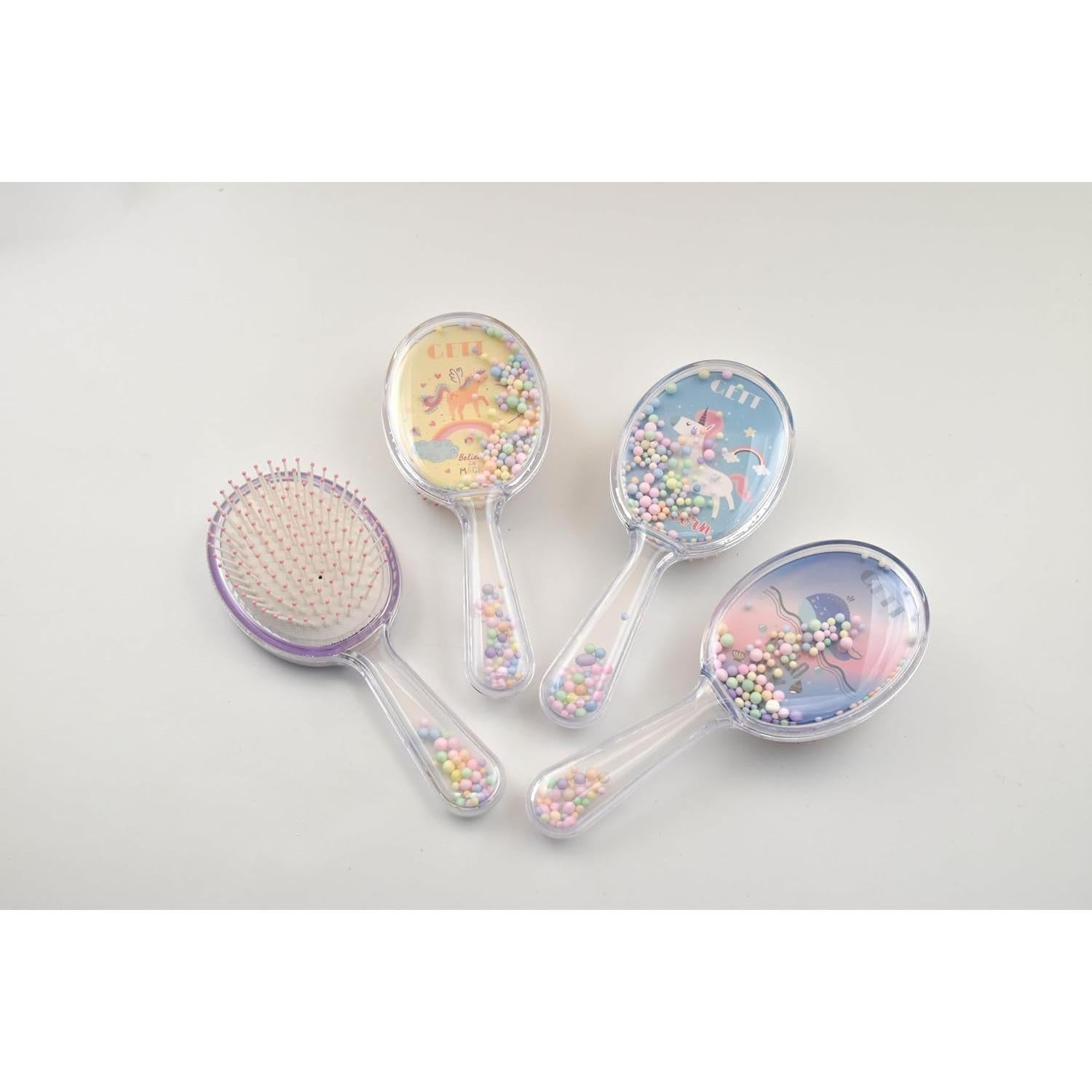 Cepillo Desenredante GETT para Niños y Adultos - Cerdas Suaves, Diseño Gato